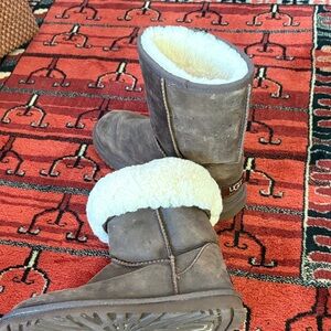 UGG Chocolate Shearling Boots